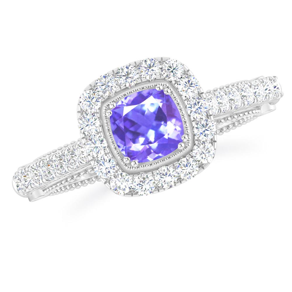 White Gold - Tanzanite