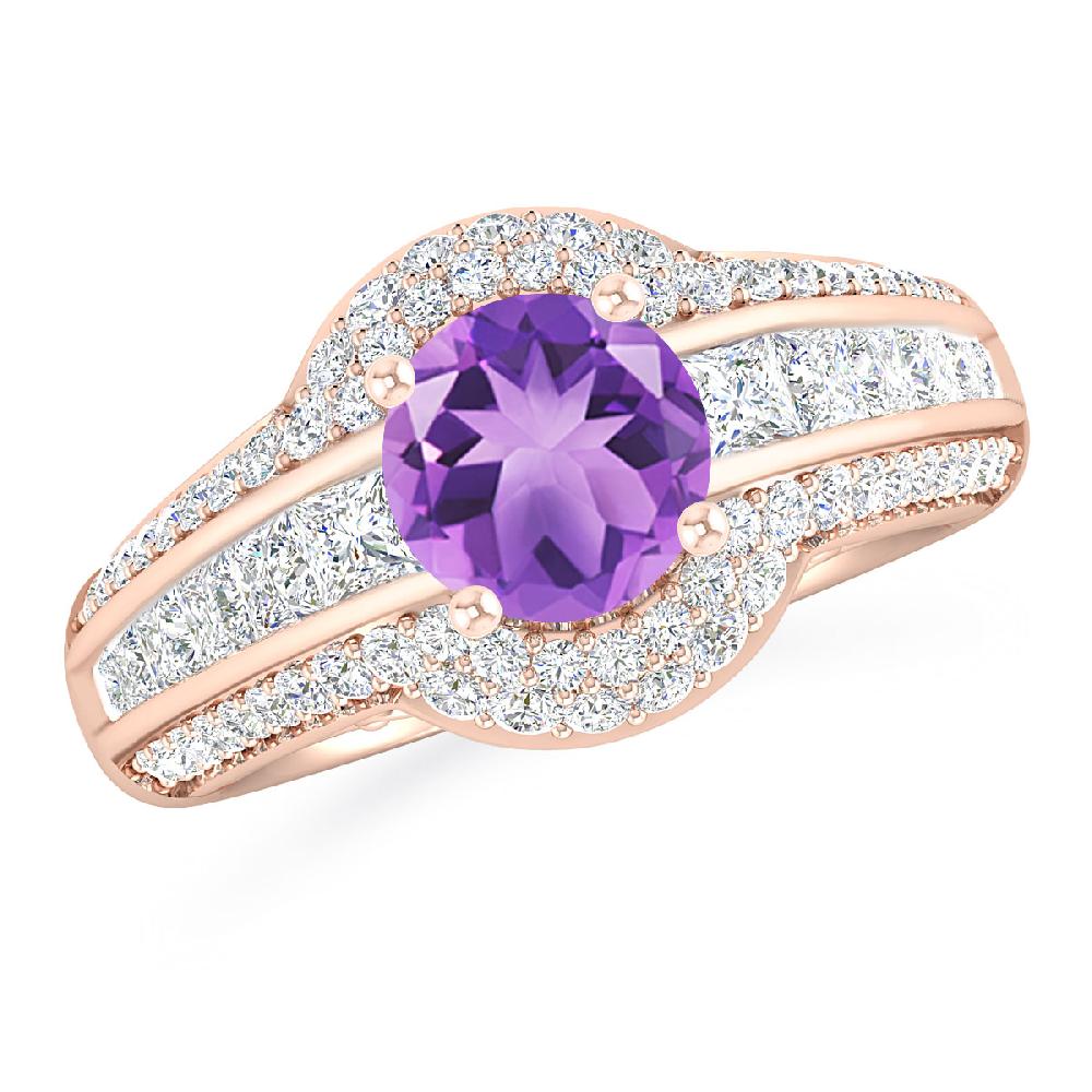 Rose Gold - Amethyst