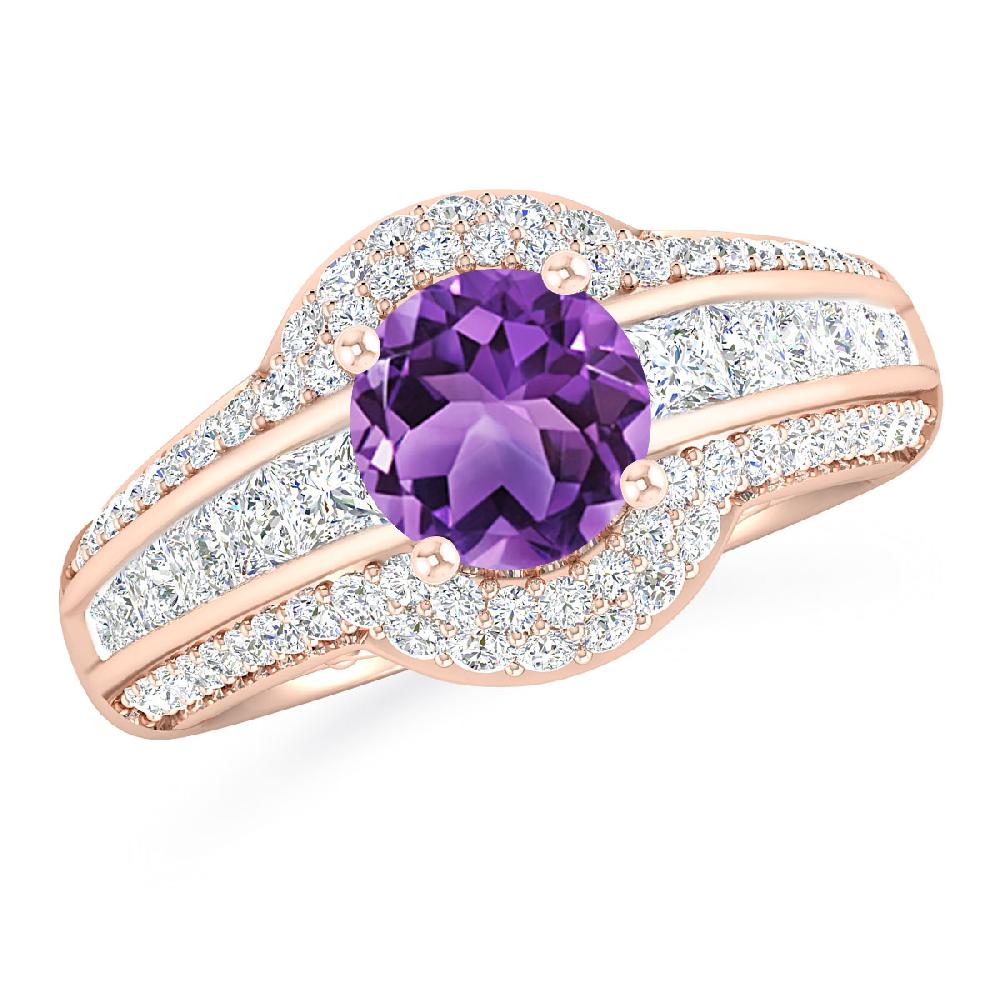 Rose Gold - Amethyst