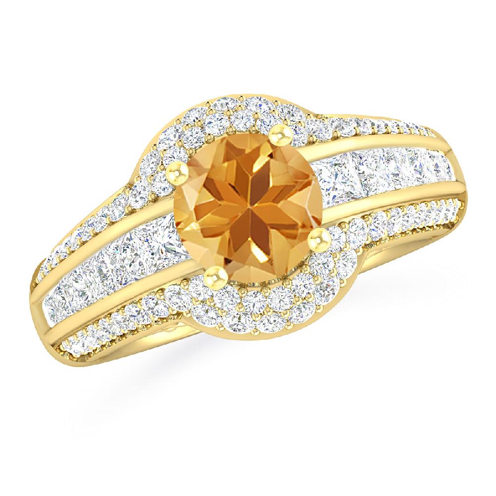 Yellow Gold - Citrine