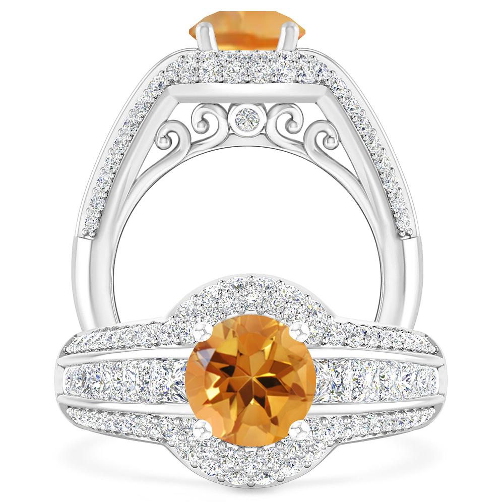 White Gold - Citrine