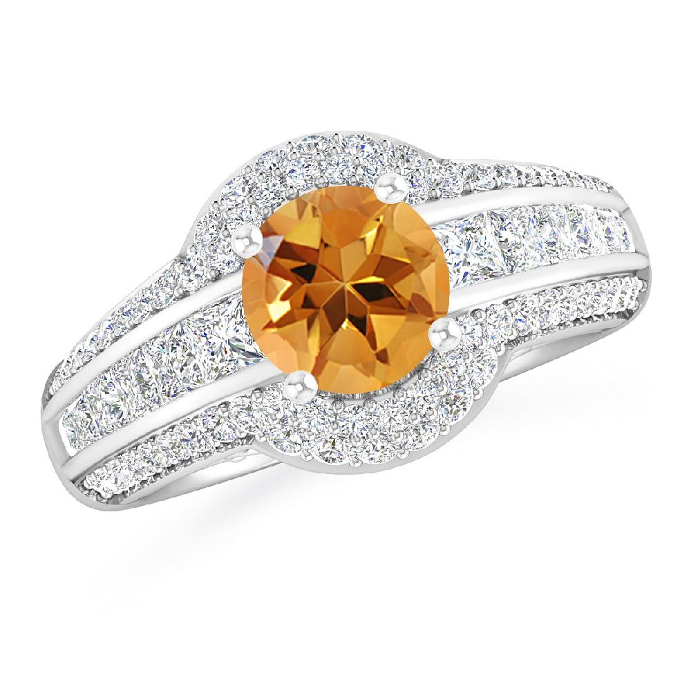 White Gold - Citrine
