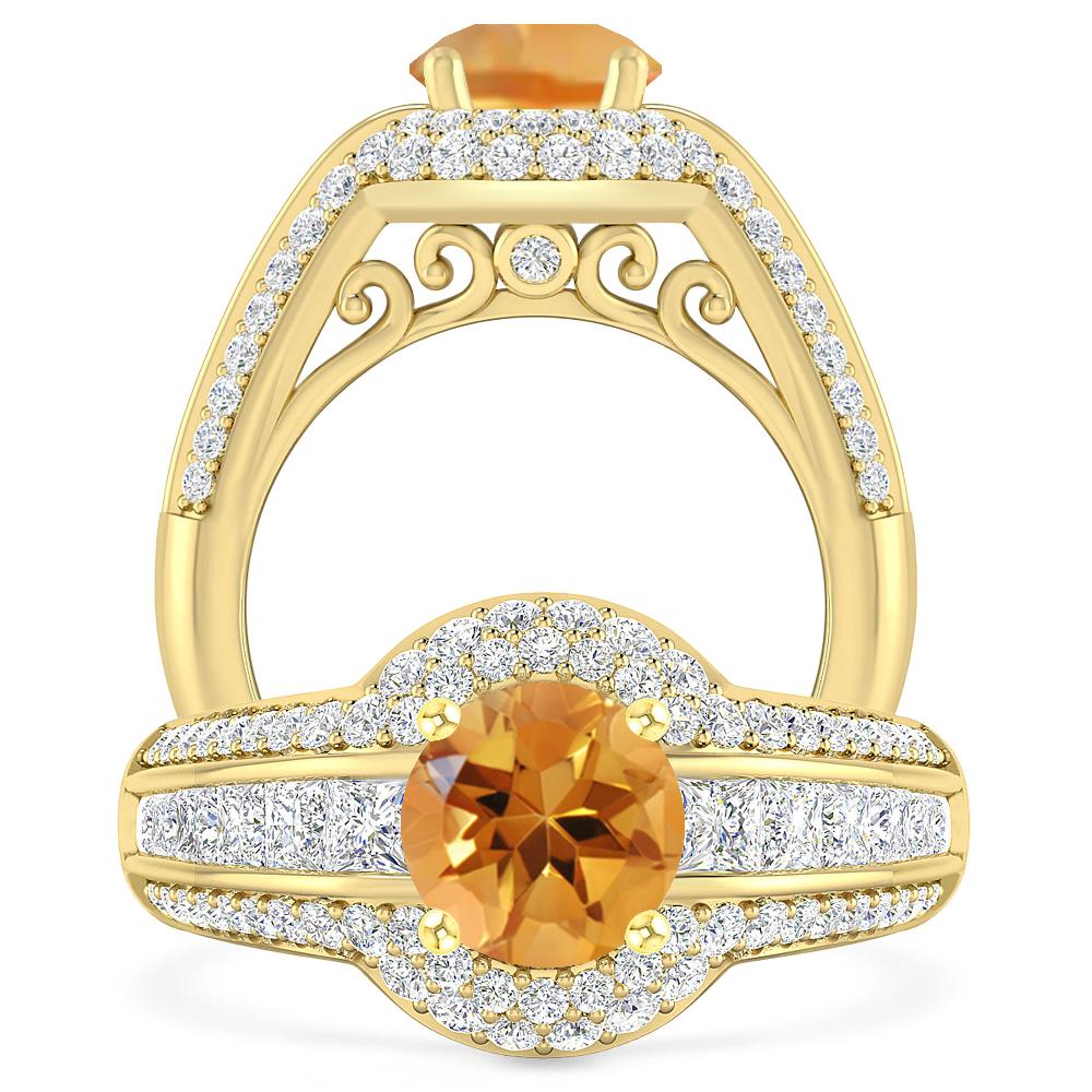 Yellow Gold - Citrine