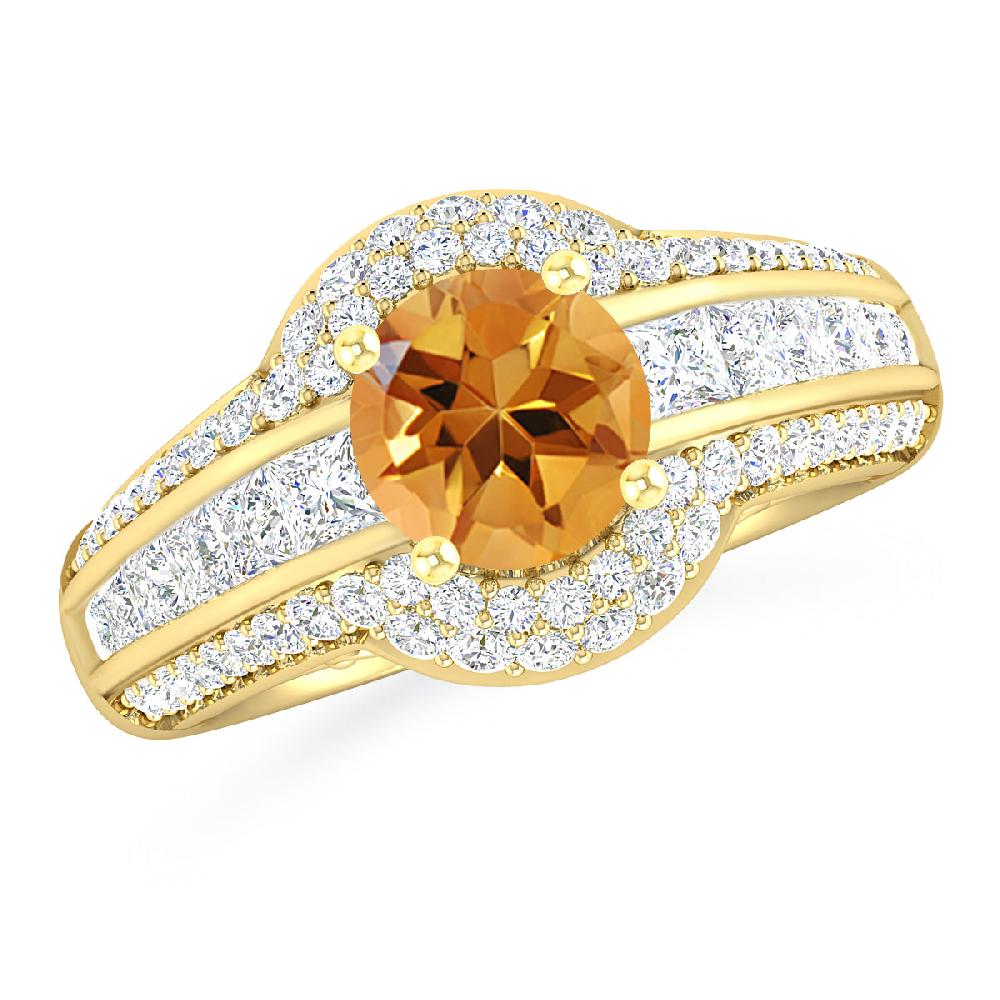 Yellow Gold - Citrine