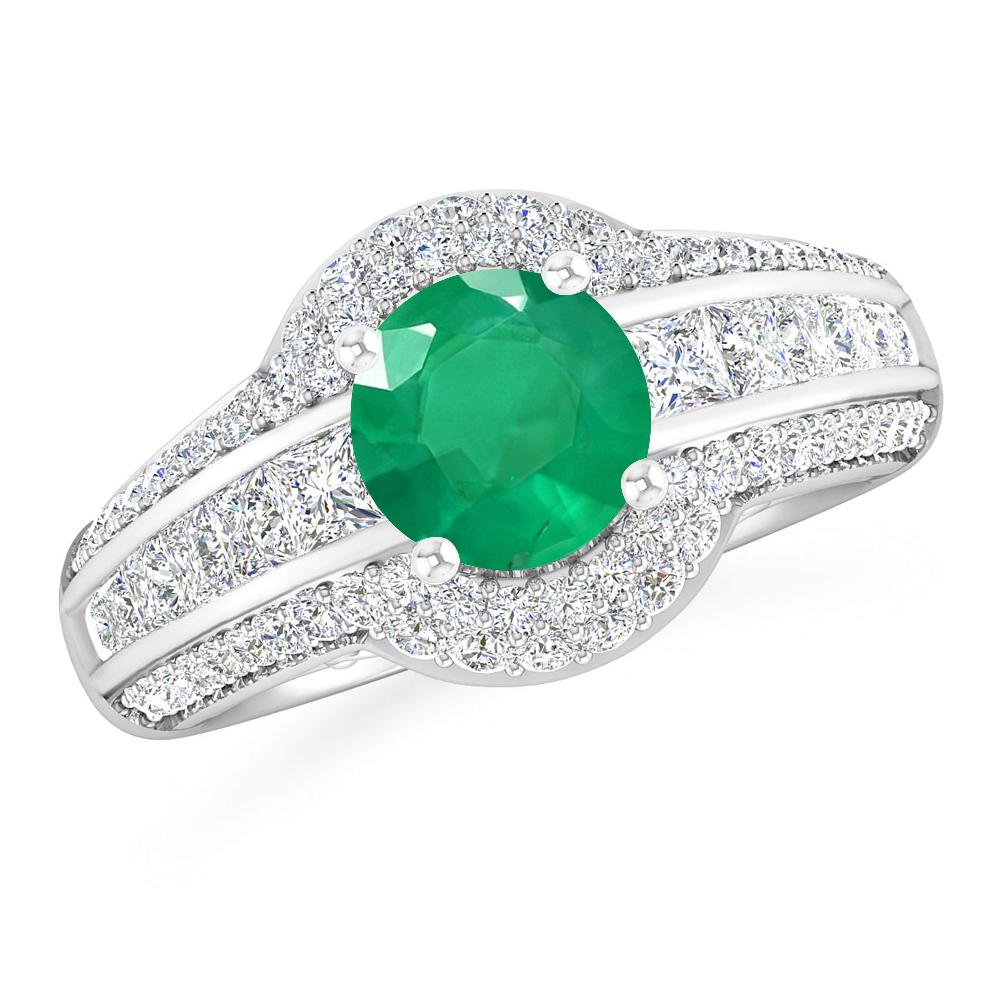 White Gold - Emerald