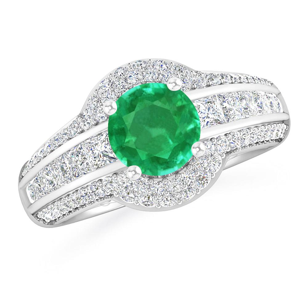 White Gold - Emerald