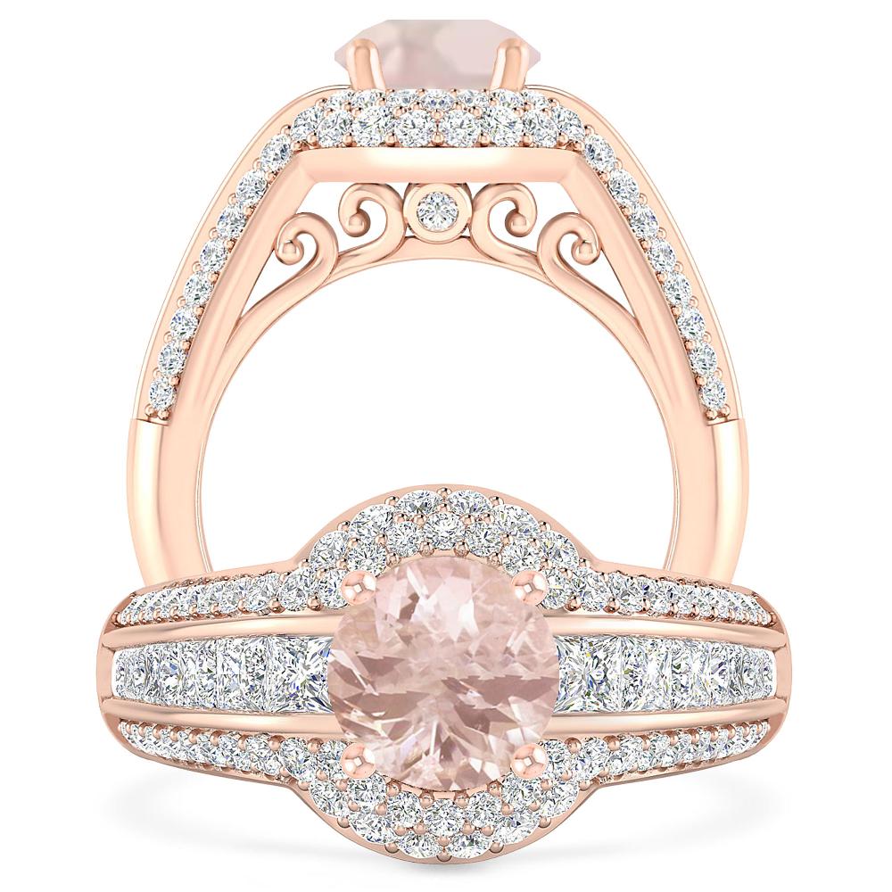 Rose Gold - Morganite