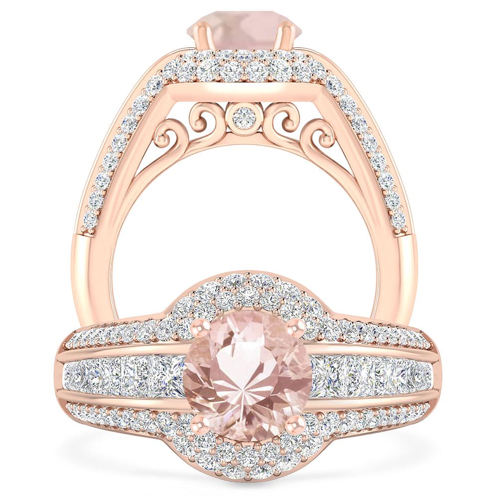 Rose Gold - Morganite