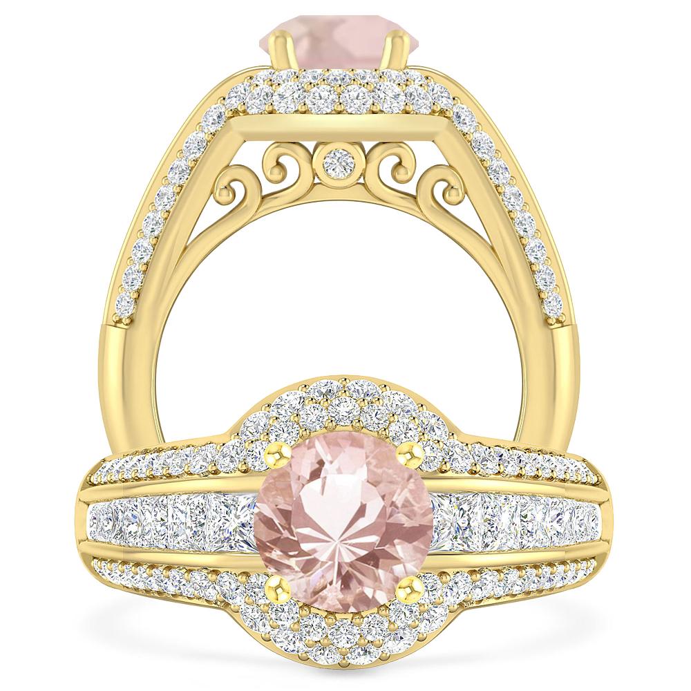 Yellow Gold - Morganite