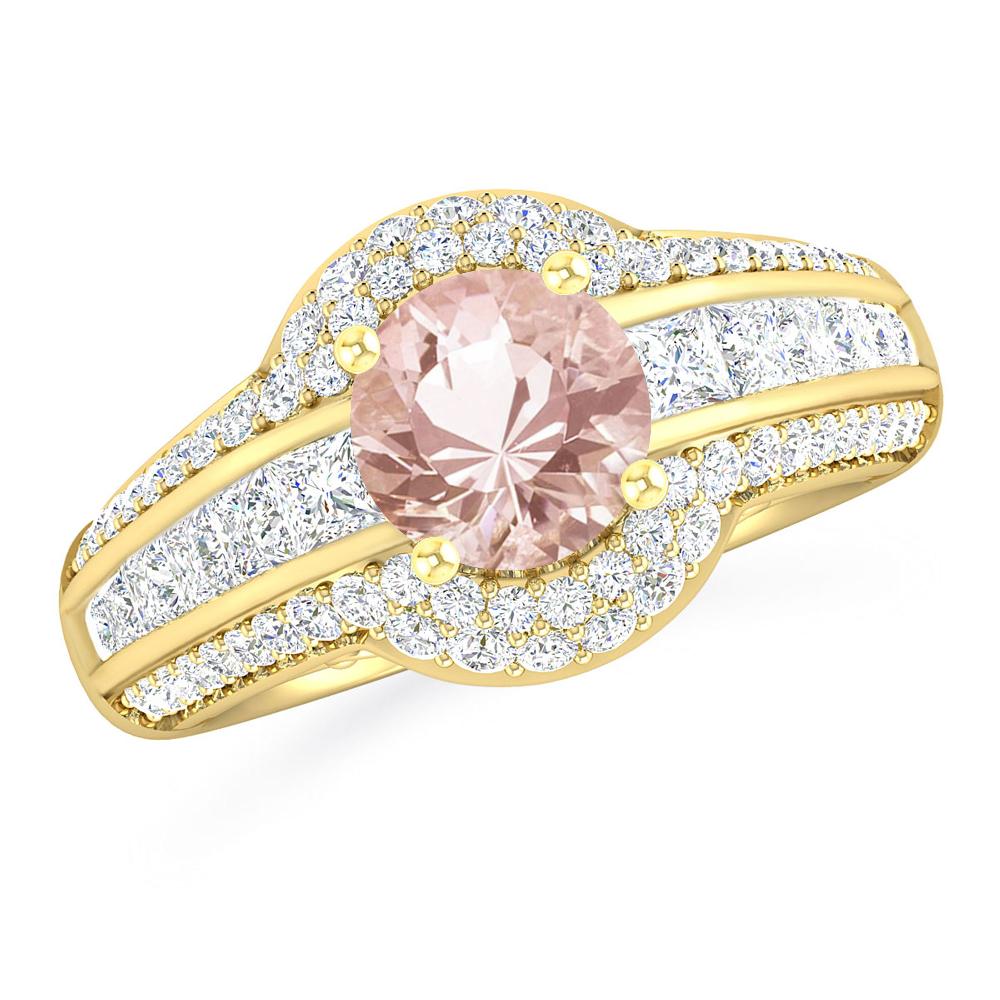 Yellow Gold - Morganite