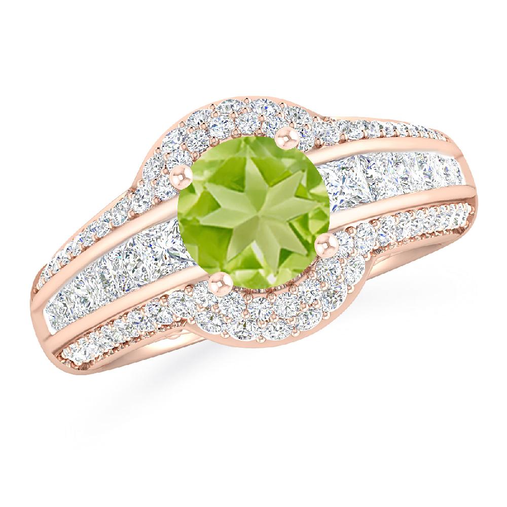 Rose Gold - Peridot