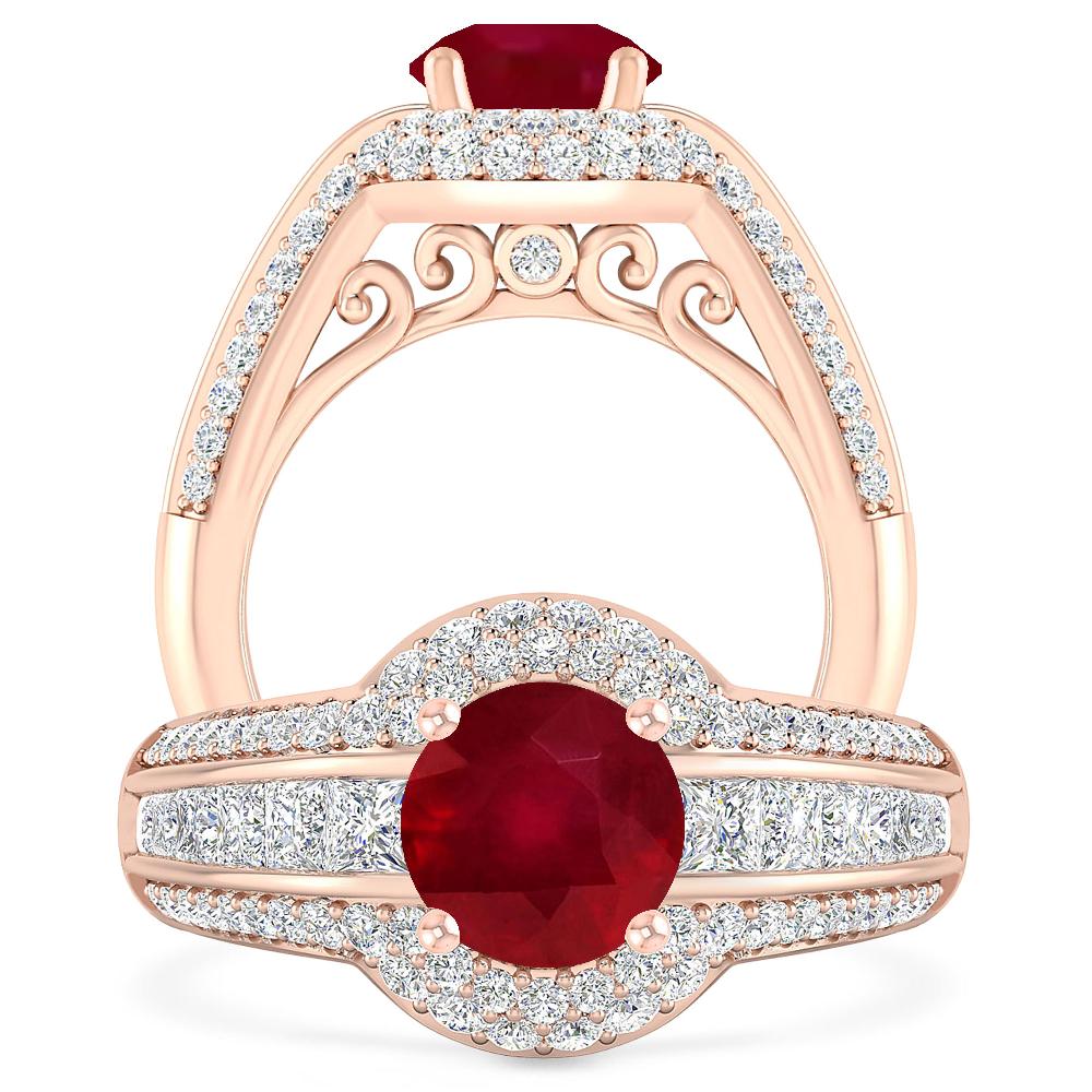 Rose Gold - Ruby