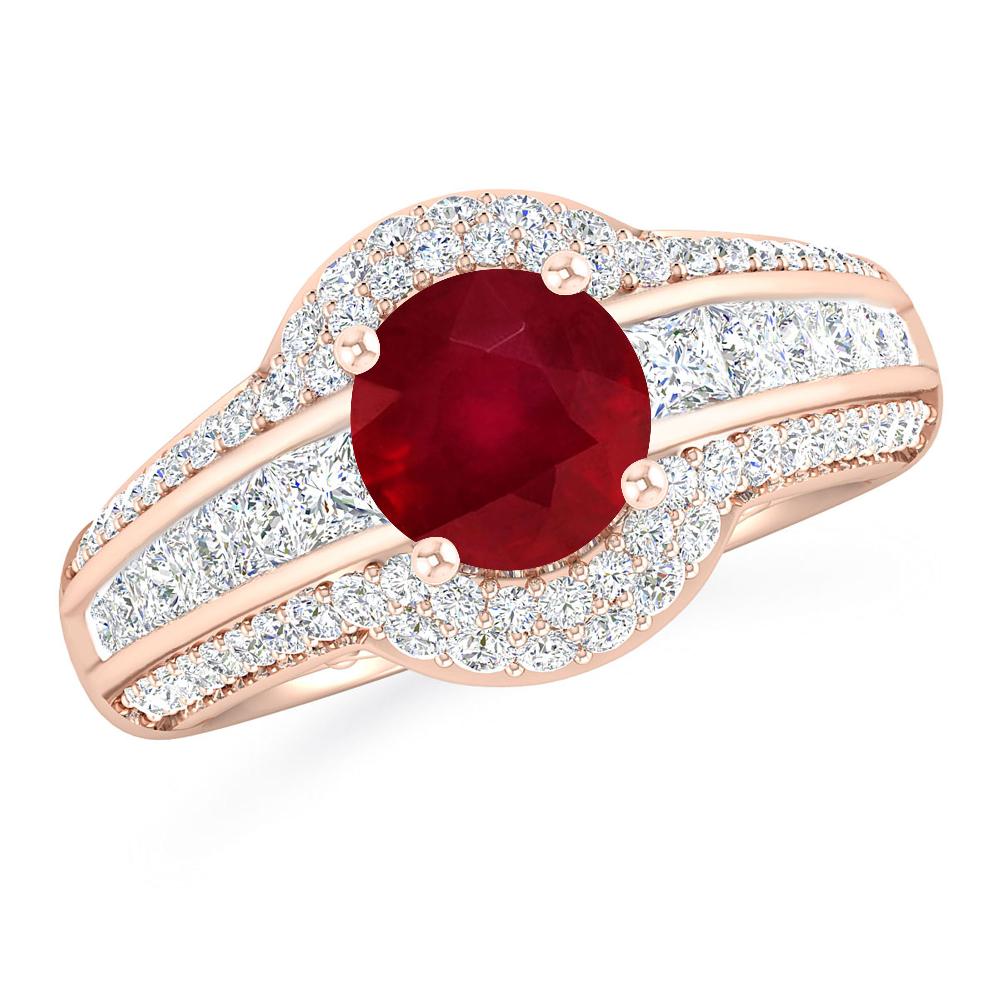 Rose Gold - Ruby