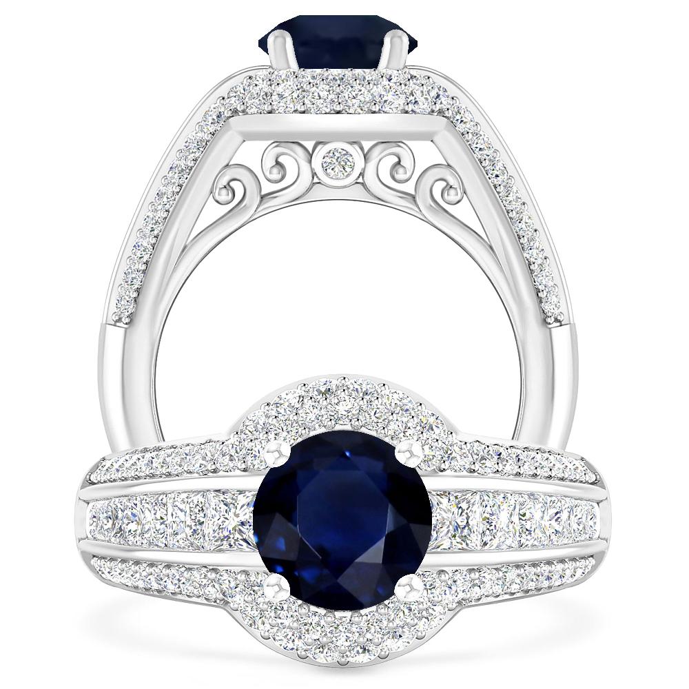 White Gold - Sapphire