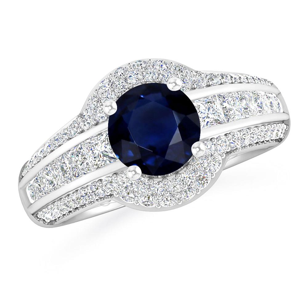 White Gold - Sapphire