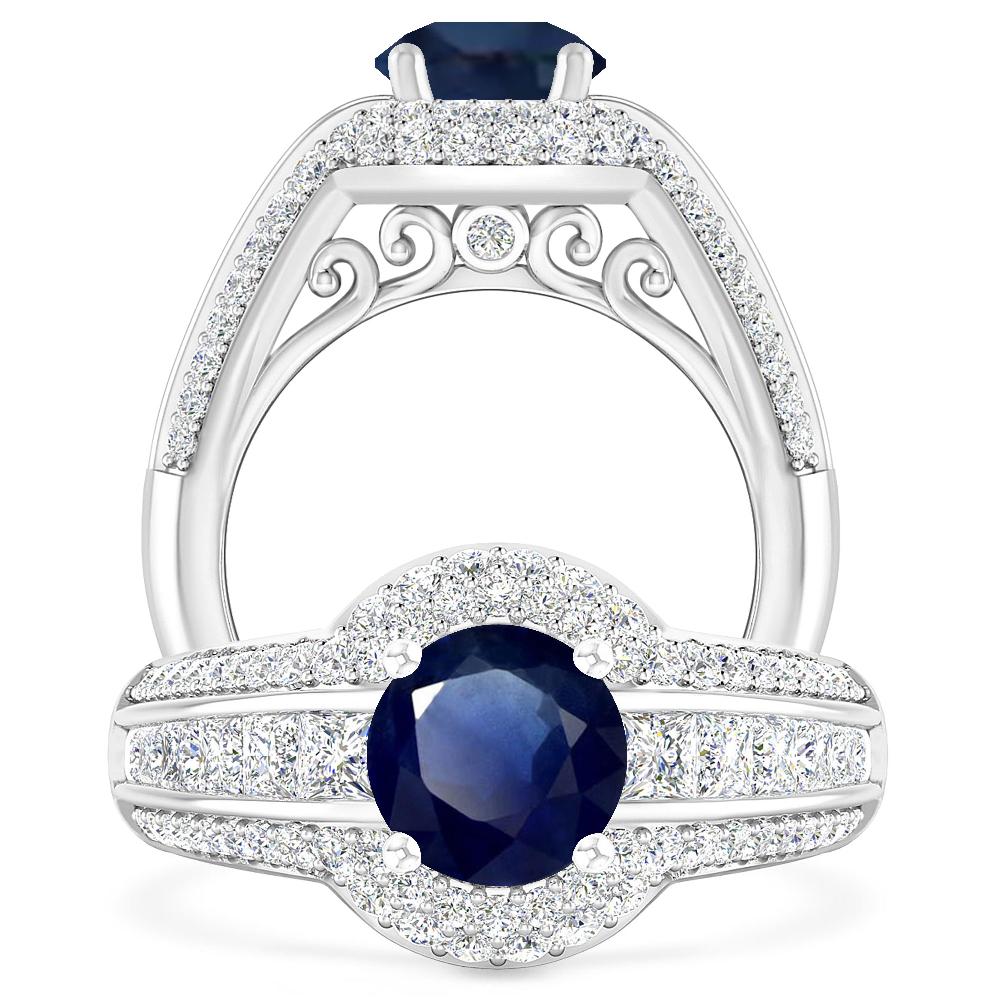 White Gold - Sapphire