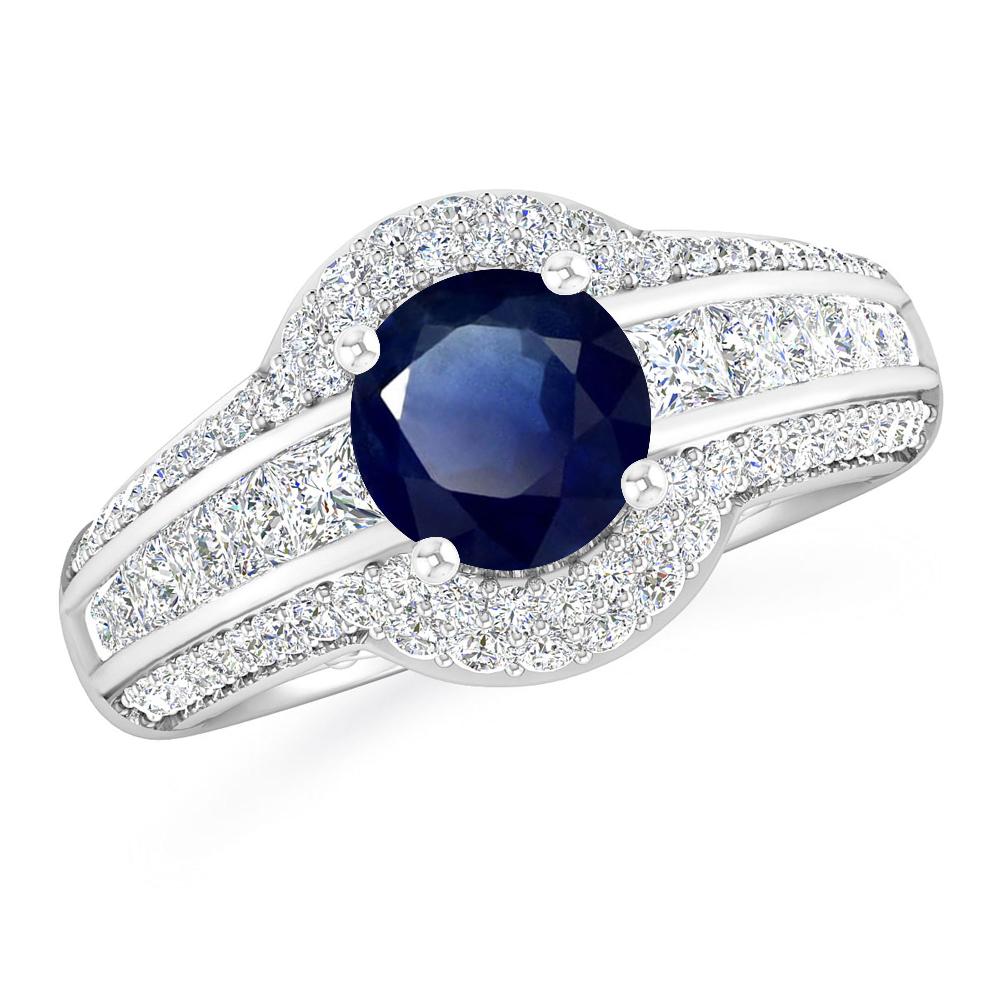 White Gold - Sapphire