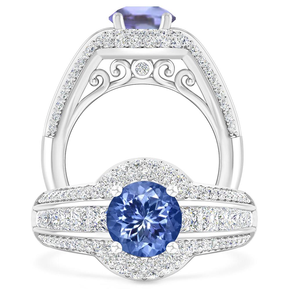 White Gold - Tanzanite