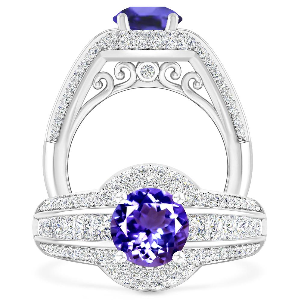 White Gold - Tanzanite