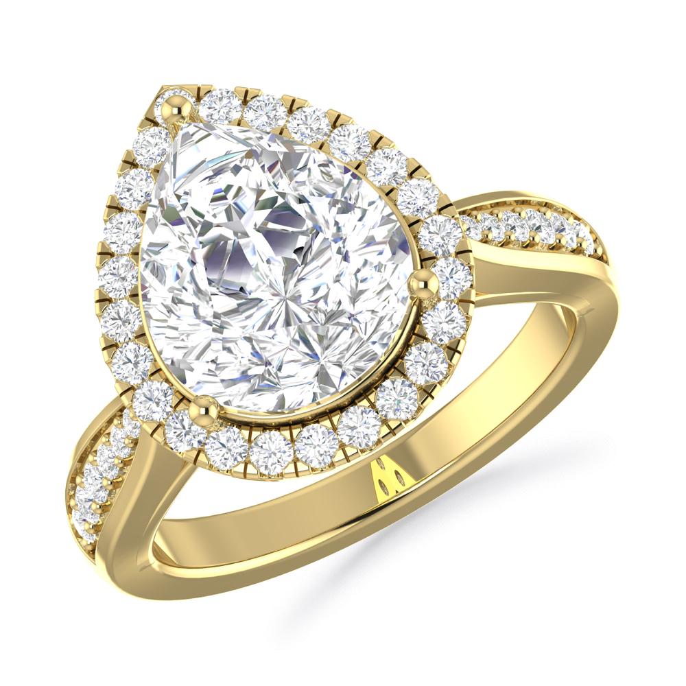 Yellow Gold - Pear