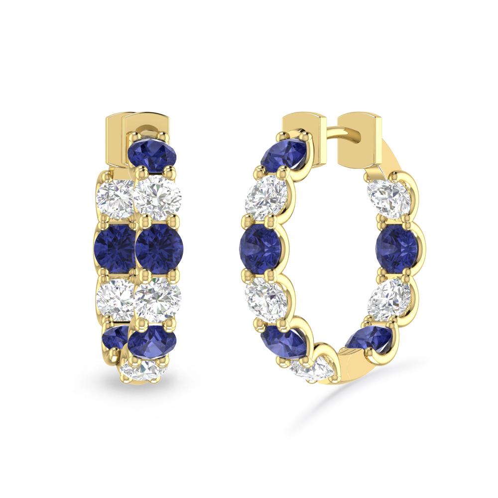 Yellow Gold - Tanzanite