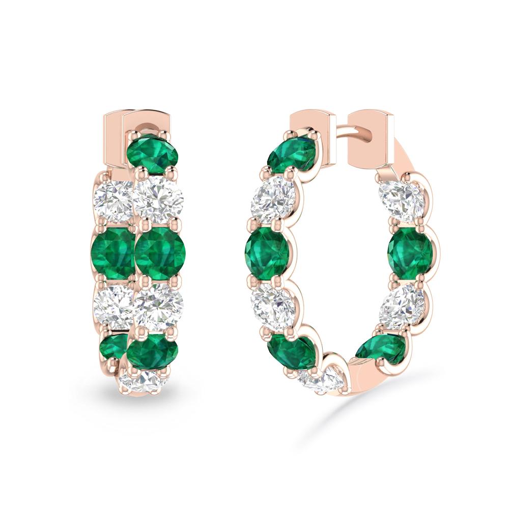 Rose Gold - Emerald