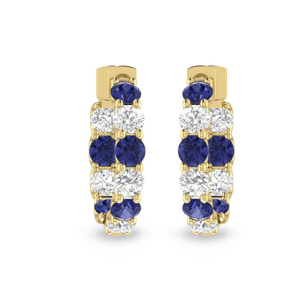 Yellow Gold - Tanzanite