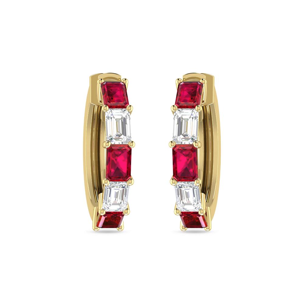 Yellow Gold - Ruby