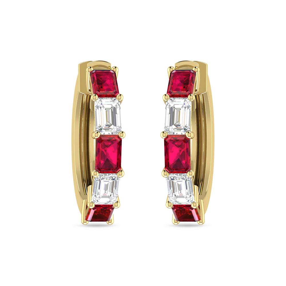 Yellow Gold - Ruby
