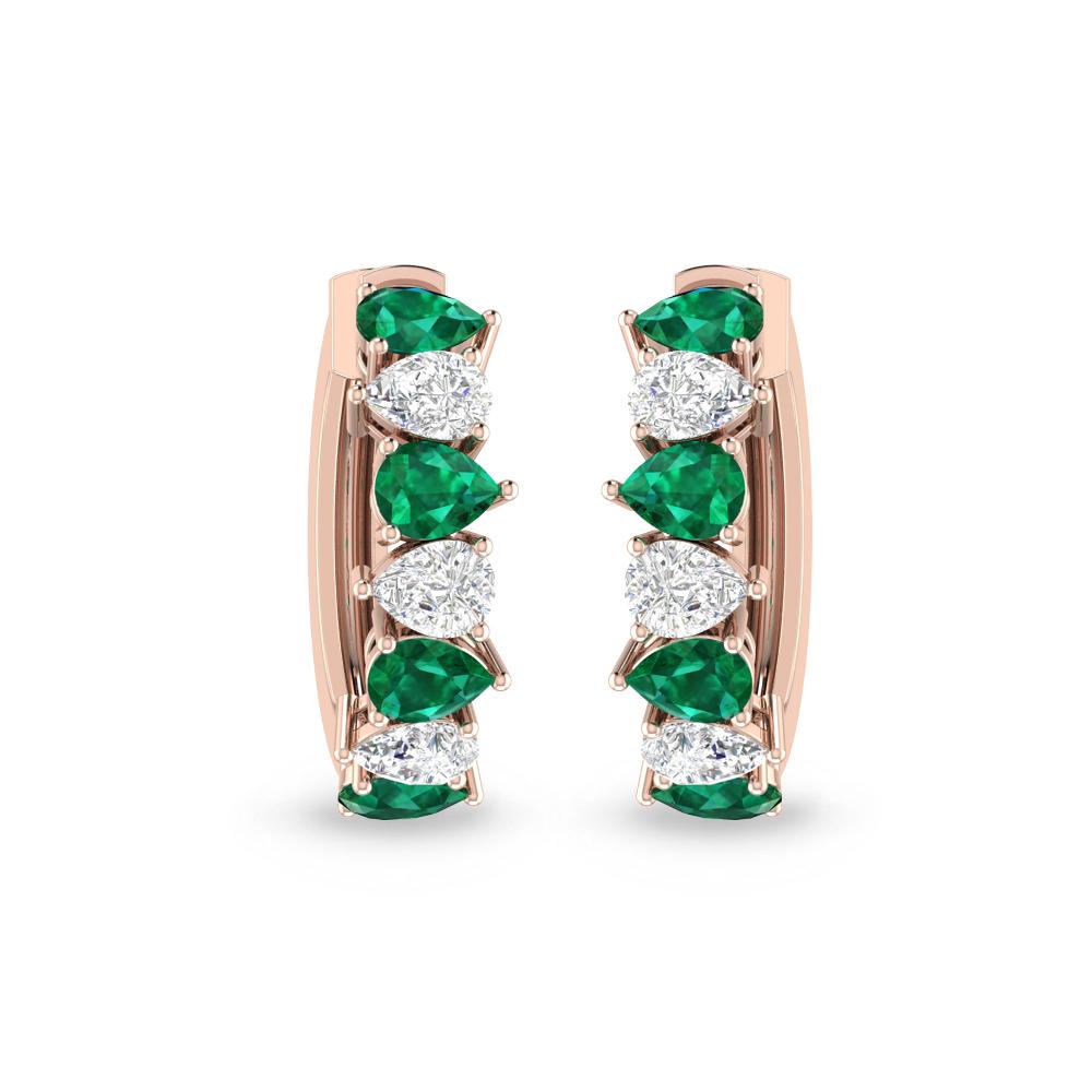 Rose Gold - Emerald