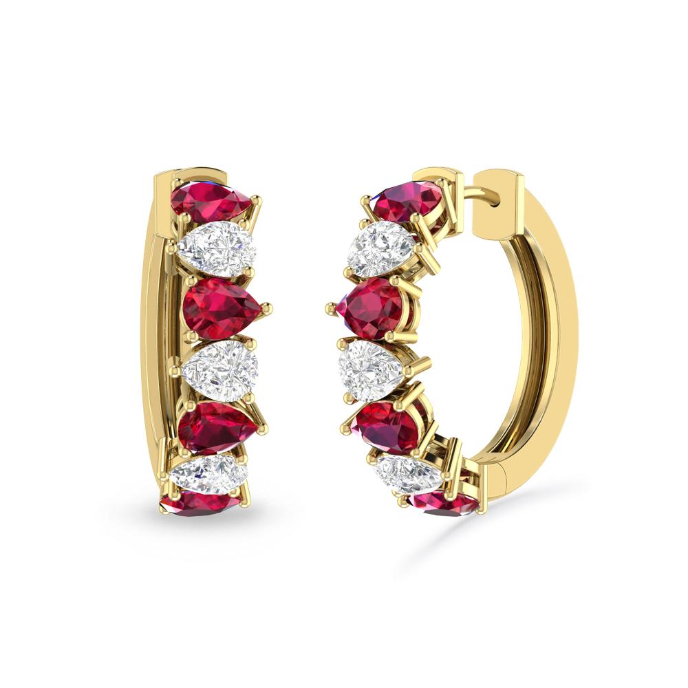 Yellow Gold - Ruby