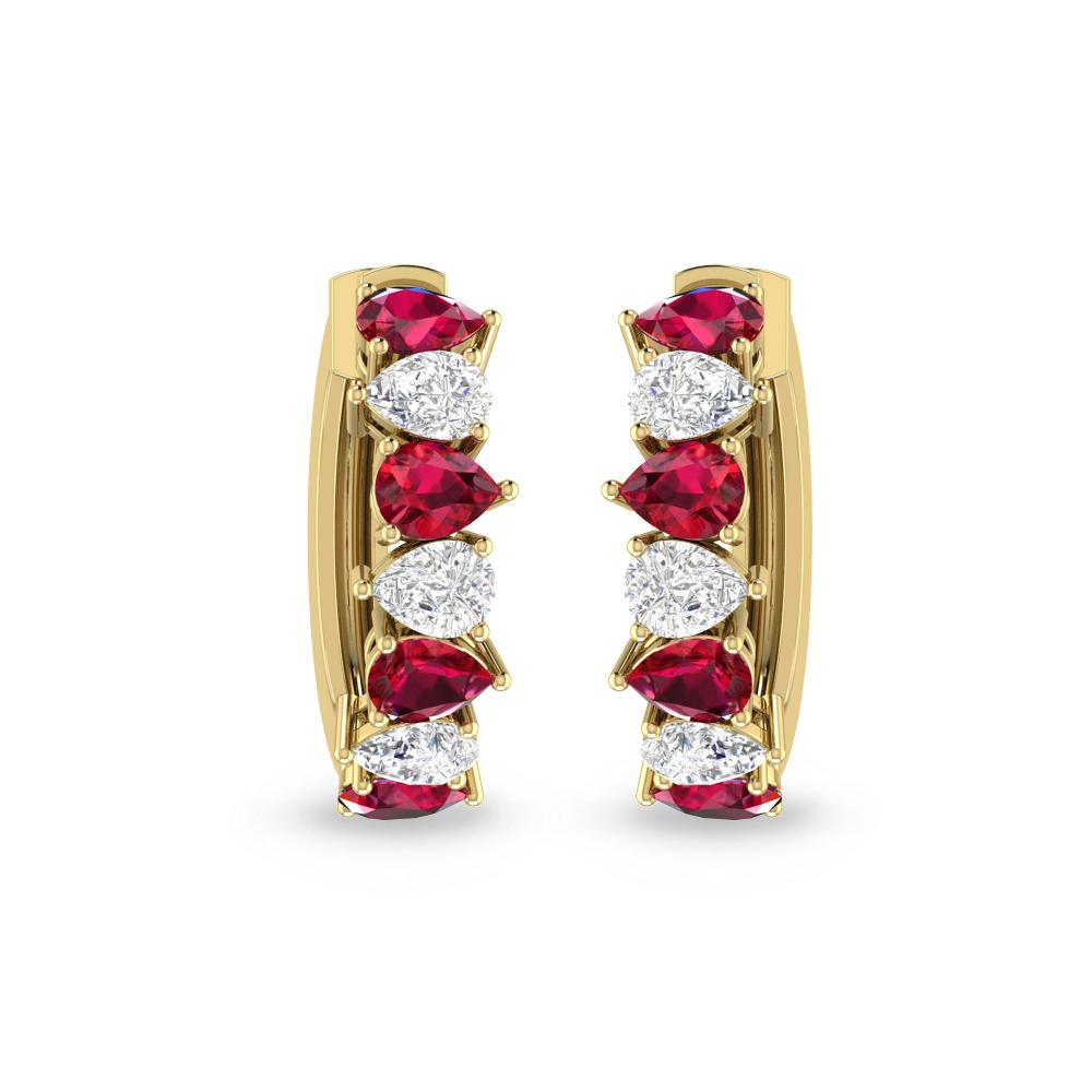 Yellow Gold - Ruby
