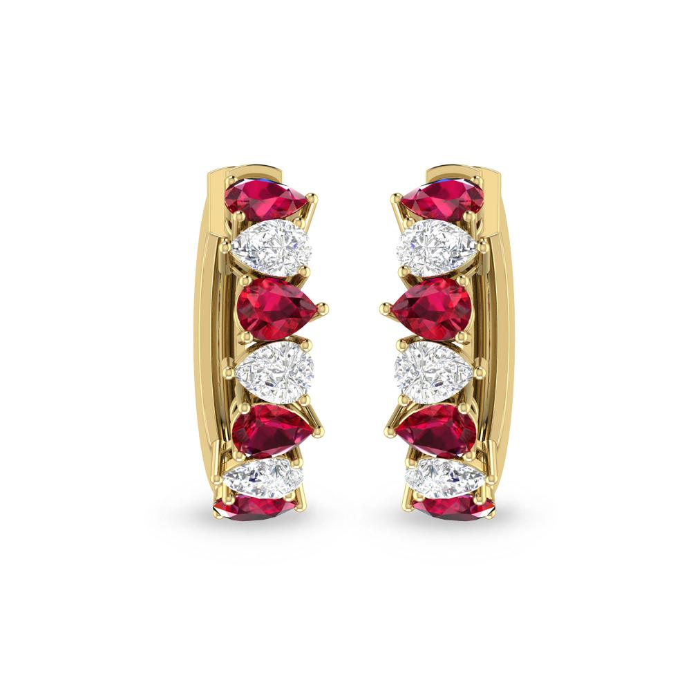 Yellow Gold - Ruby