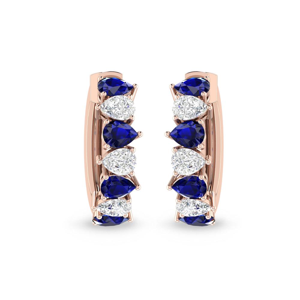 Rose Gold - Sapphire
