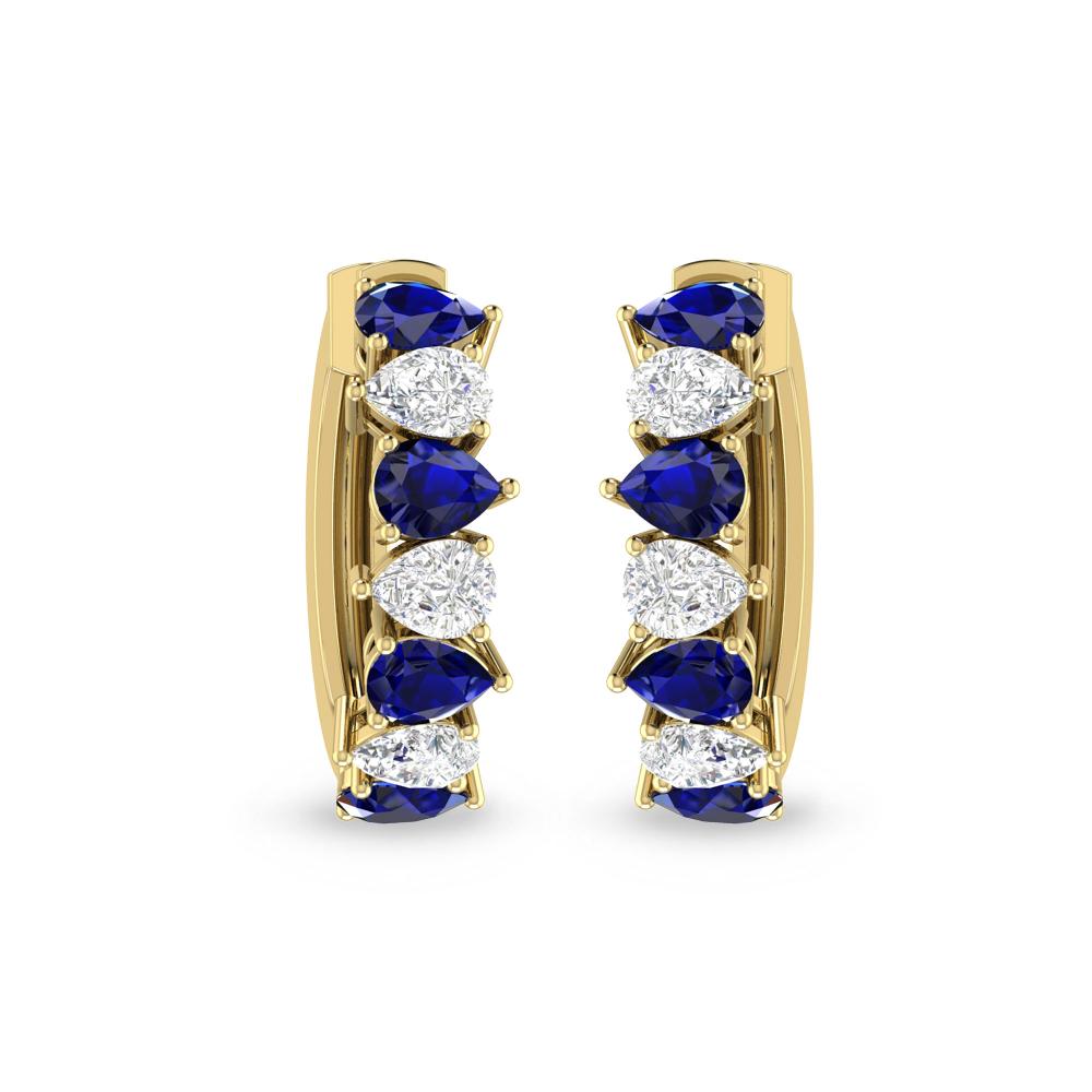 Yellow Gold - Sapphire
