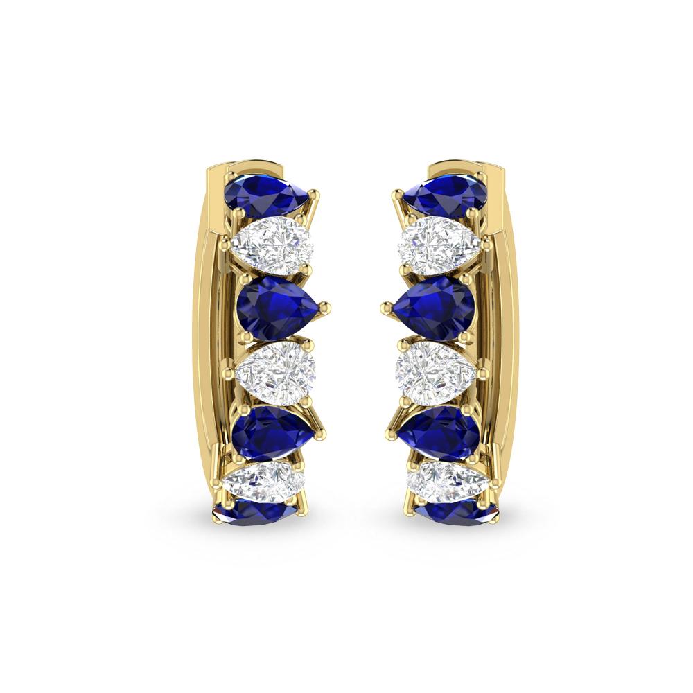 Yellow Gold - Sapphire