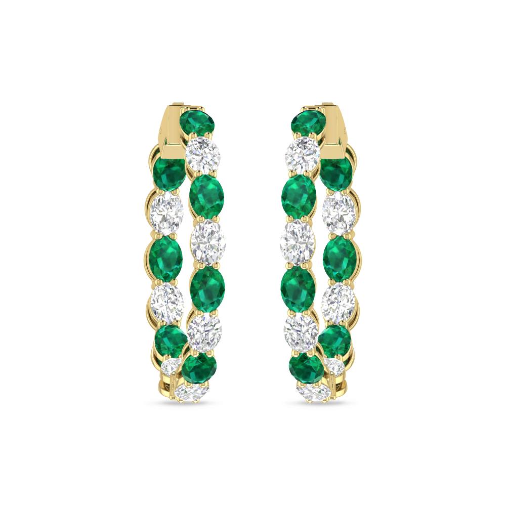 Yellow Gold - Emerald