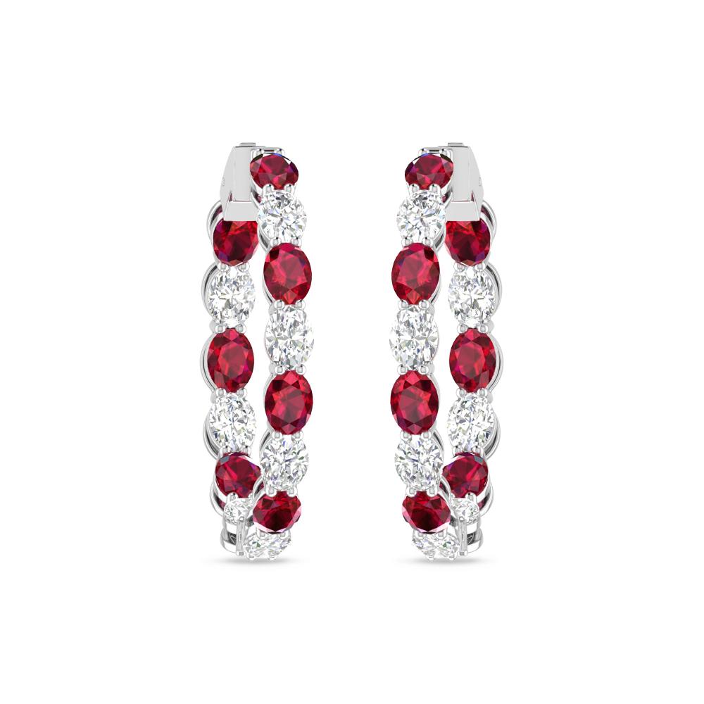 White Gold - Ruby