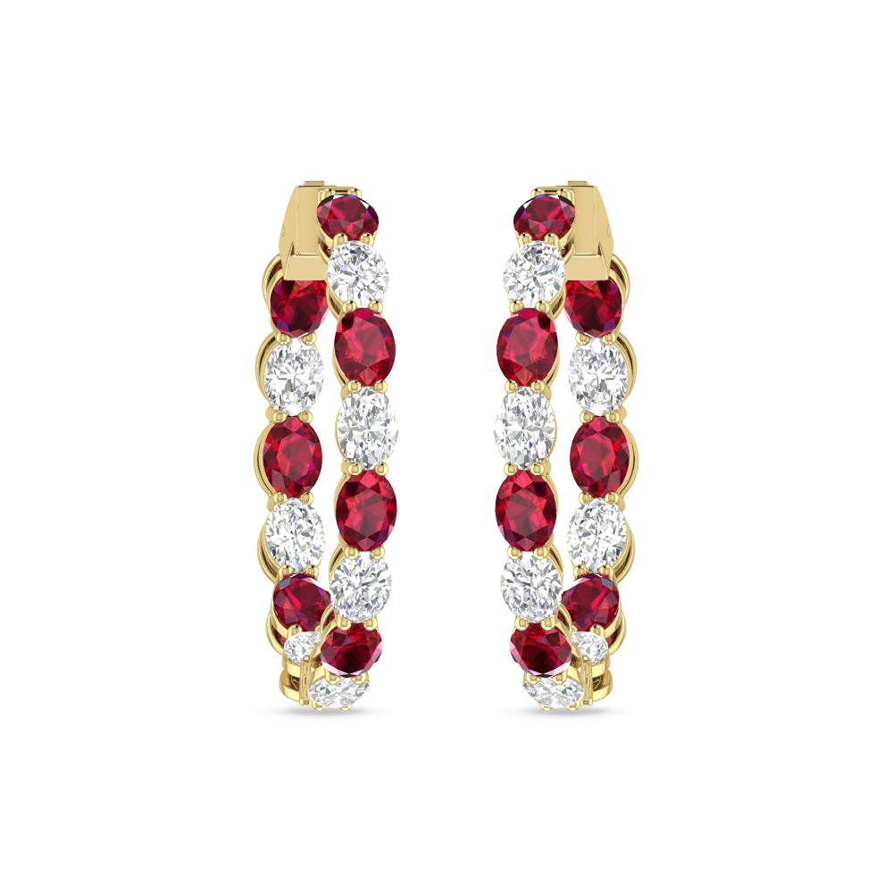 Yellow Gold - Ruby