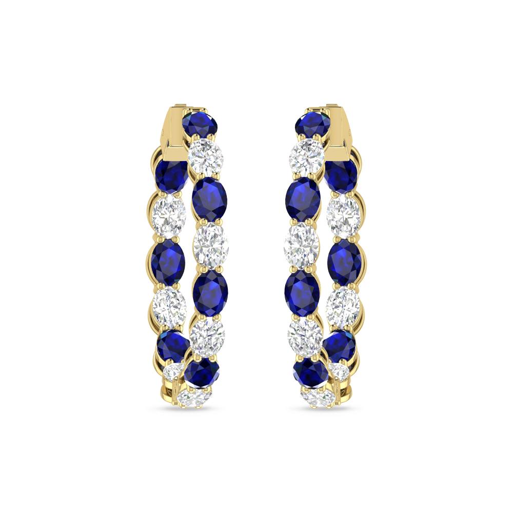 Yellow Gold - Sapphire