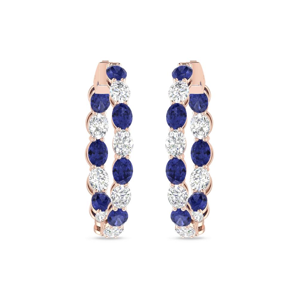 Rose Gold - Tanzanite