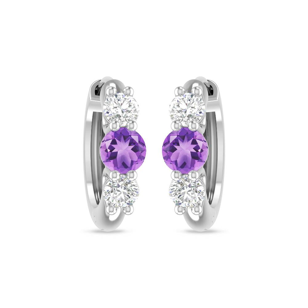White Gold - Amethyst