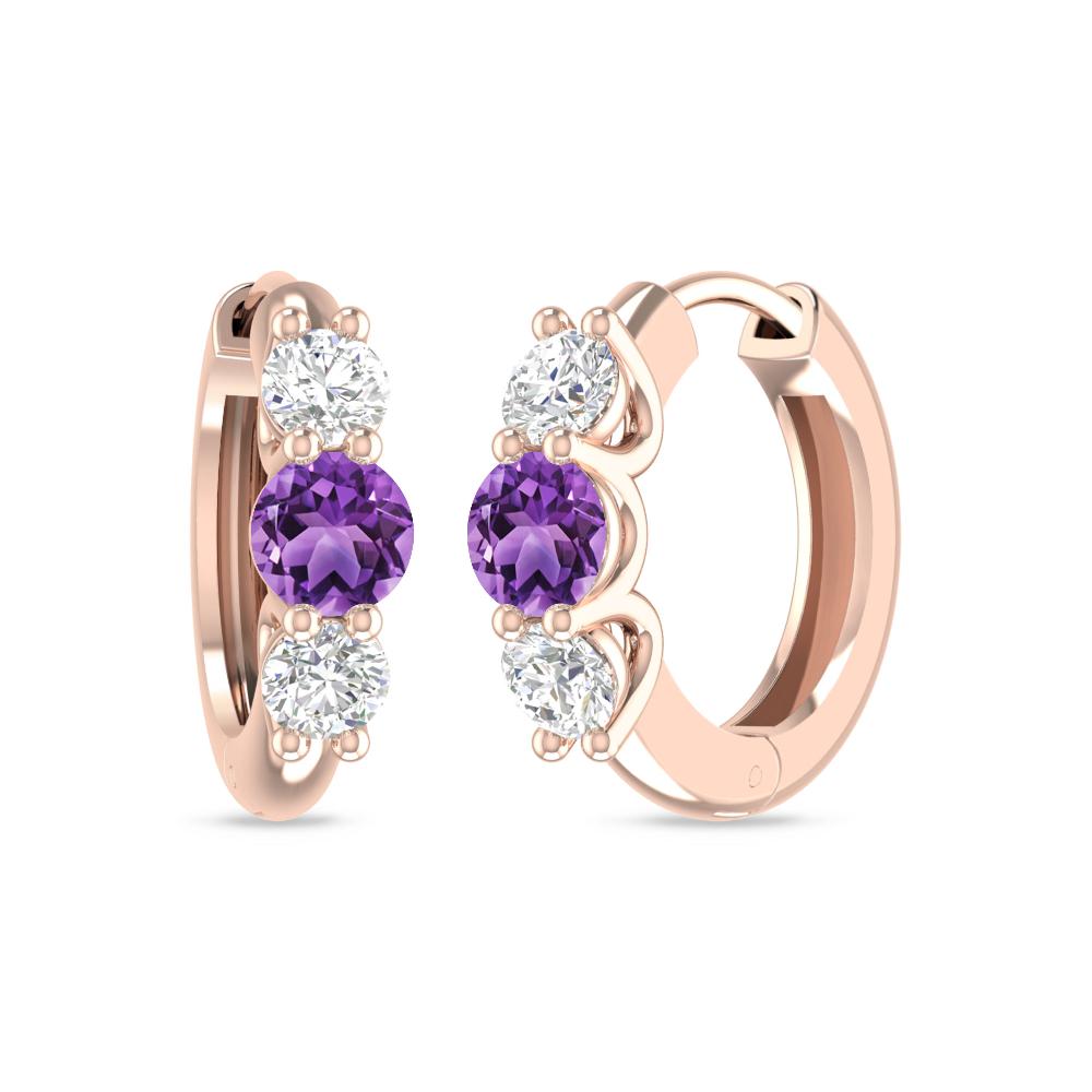 Rose Gold - Amethyst