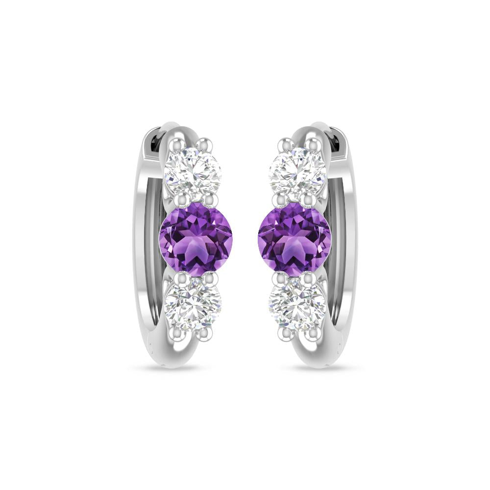 White Gold - Amethyst