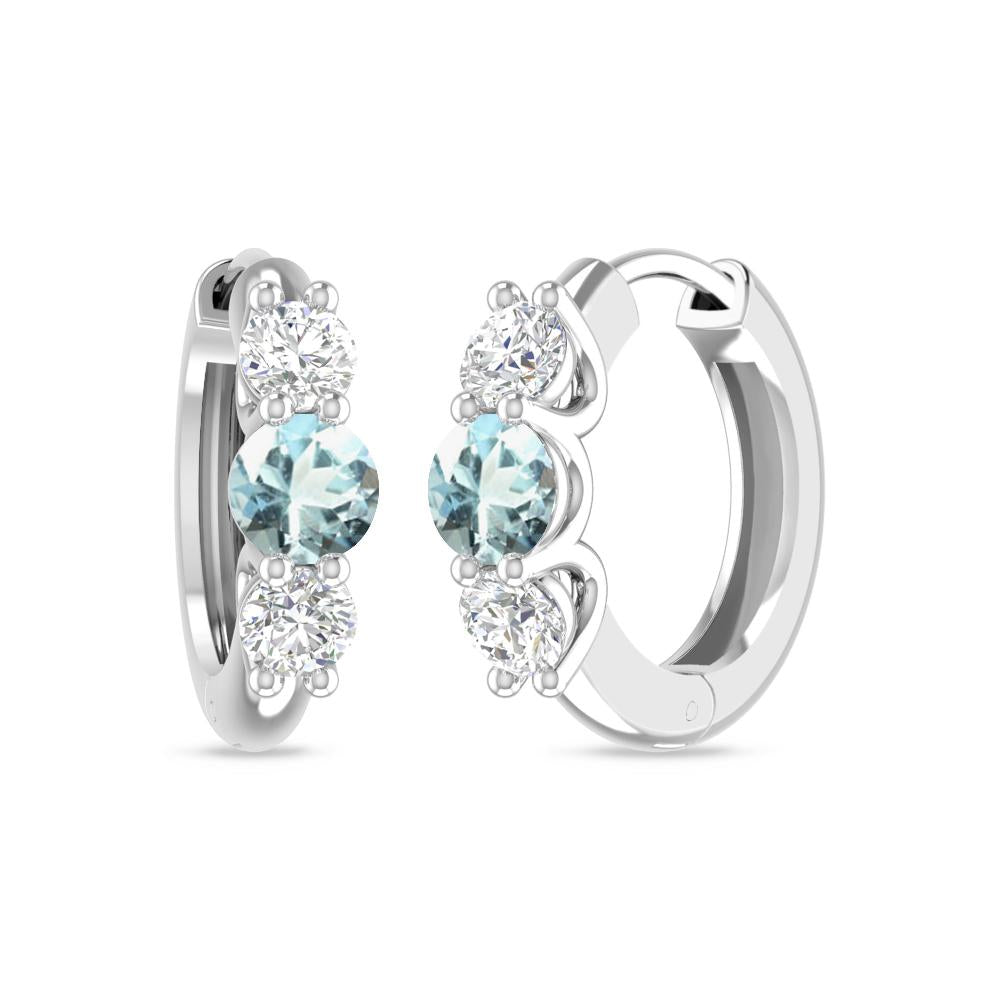 White Gold - Aquamarine
