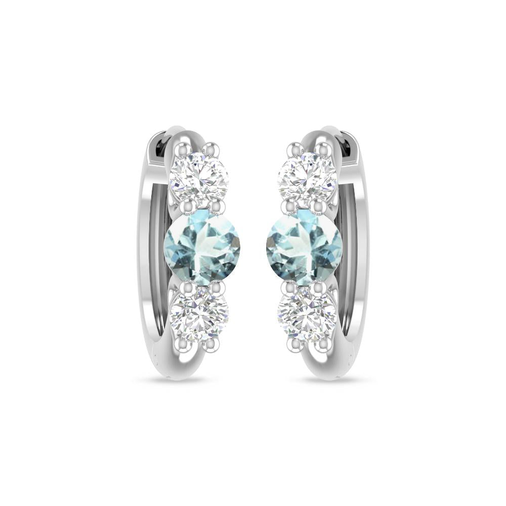 White Gold - Aquamarine