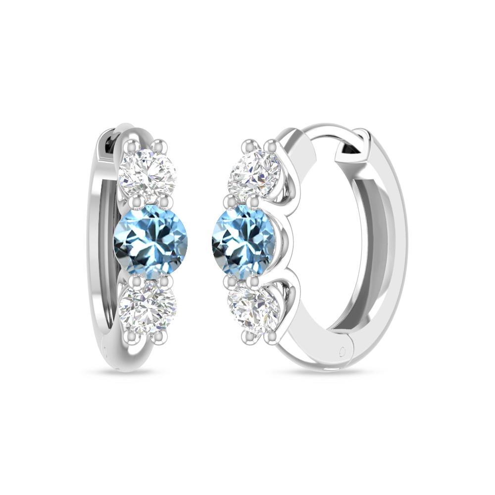 White Gold - Aquamarine