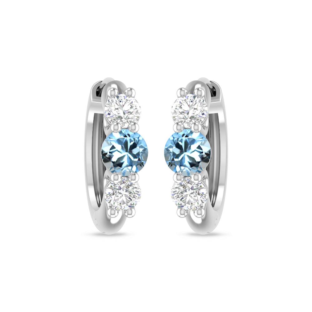 White Gold - Aquamarine