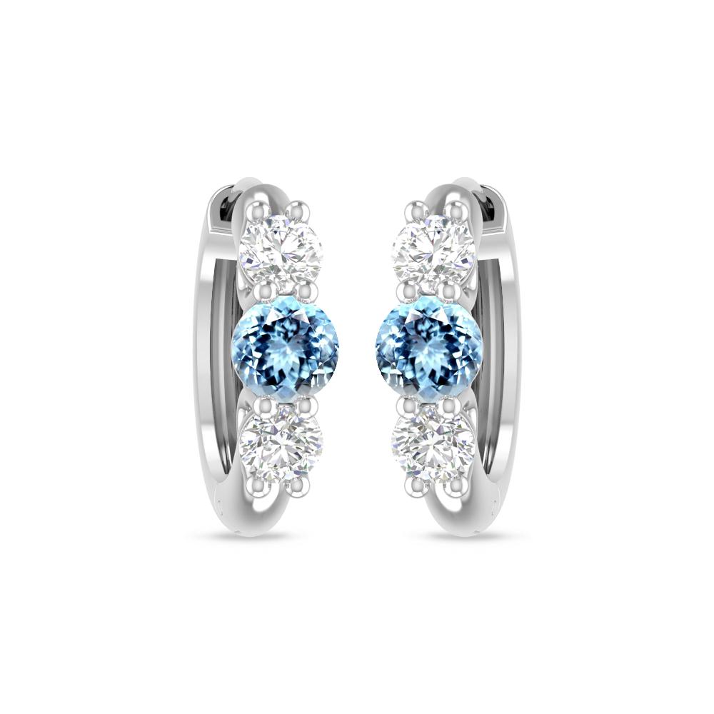 White Gold - Aquamarine