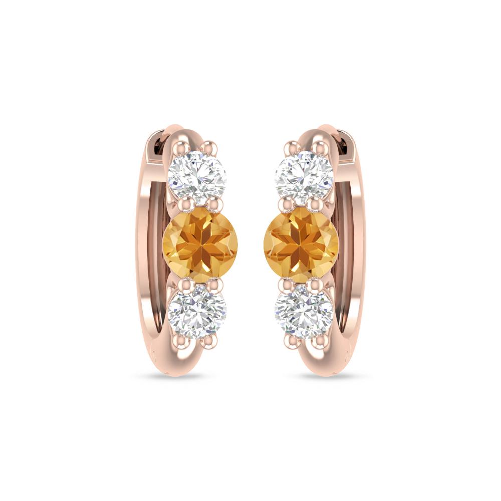 Rose Gold - Citrine